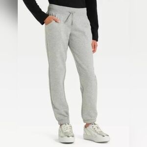 NWT Cat & Jack Girl's Joggers, Gray, XL